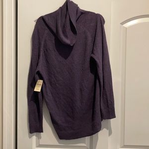 NWT Purple Turtleneck Sweater